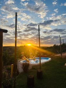 Bazén v ubytování Pousada Dona Terezinha nebo v jeho okolí