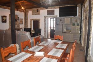 Posezení v ubytování Casa rural la Zarza