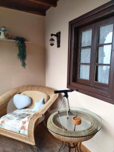 A seating area at Casa Joglar