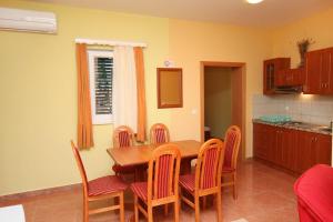 Kuchyňa alebo kuchynka v ubytovaní Apartments by the sea Rogoznica - 3198