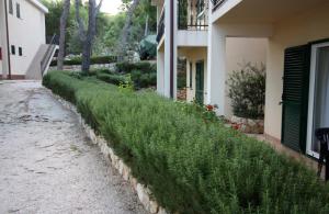 Vonkajšia záhrada v ubytovaní Apartments by the sea Rogoznica - 3197