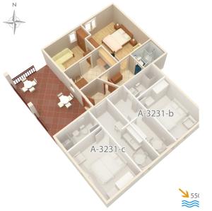 Fotografie z fotogalerie ubytování Apartments and rooms with parking space Krk - 3231 v destinaci Vrh