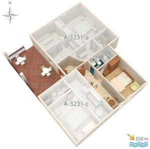 Fotografie z fotogalerie ubytování Apartments and rooms with parking space Krk - 3231 v destinaci Vrh