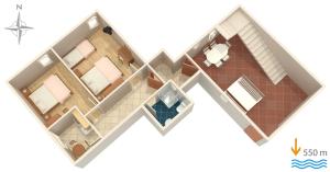 Fotografie z fotogalerie ubytování Apartments and rooms with parking space Krk - 3231 v destinaci Vrh