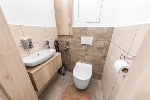 Koupelna v ubytování Jeseníky Apartmán číslo 5