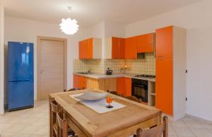 Η κουζίνα ή μικρή κουζίνα στο via dessi Orosei