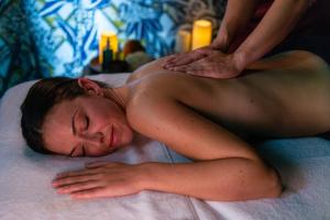 Lázně a/nebo wellness v ubytování Les Etangs de Corot