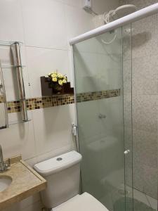 Koupelna v ubytování Bertolini Hotel