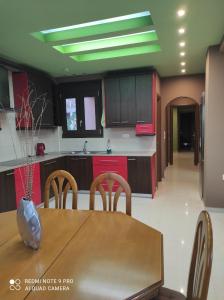 Kuchyň nebo kuchyňský kout v ubytování Christos House Souda