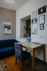 Posezení v ubytování Apartment Familie Cortie