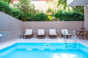Bazén v ubytování Astron Hotel Rhodes nebo v jeho okolí
