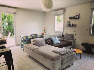 Posezení v ubytování Chambre individuelle chez l'habitant