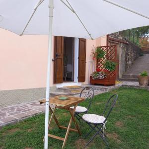 A garden outside La casetta di Mizar