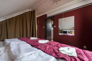 Posteľ alebo postele v izbe v ubytovaní Golden Tree Loft in the Heart of Prague