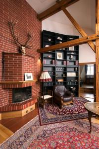 Posedenie v ubytovaní Billionaires Club LOFT Sauna City Center