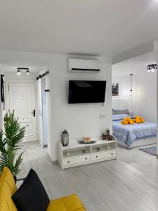 TV a/nebo společenská místnost v ubytování Boutique Apartament Adeje II