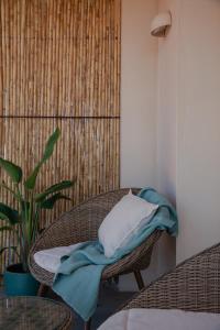 Cama ou camas em um quarto em Azenhas do Mar Valley House
