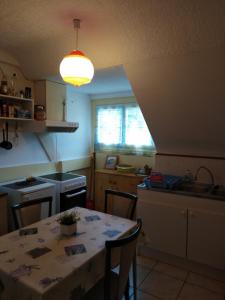 Kuchnia lub aneks kuchenny w obiekcie Appart du 119