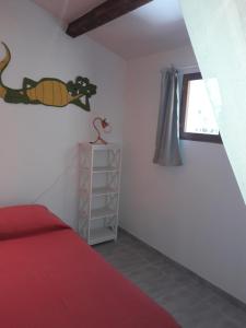 Postel nebo postele na pokoji v ubytování Le Clos des Dryades s