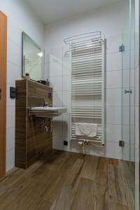 Koupelna v ubytování APARTMÁNY POD SJEZDOVKOU