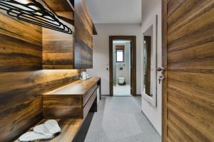 Voodi või voodid majutusasutuse Hotel Vladimir toas