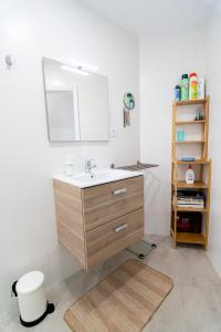 Koupelna v ubytování Casa Raquel