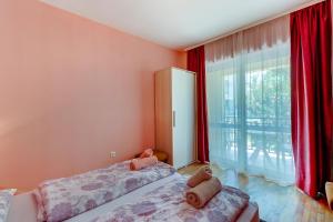 Posteľ alebo postele v izbe v ubytovaní Apartments with a parking space Mali Losinj (Losinj) - 3441