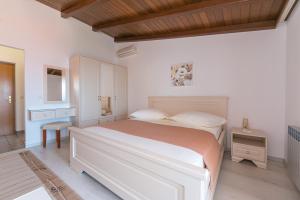 Posteľ alebo postele v izbe v ubytovaní Double Room Brela 2717a