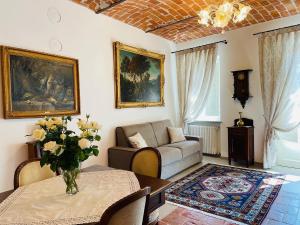 Posezení v ubytování Casa Marchisio