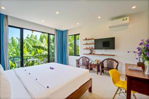 Et tv og/eller underholdning på Green Meadows Boutique Apartments