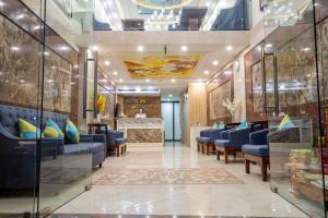 Zona d'estar a Golden Legend Palace Hotel & Travel