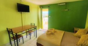 Televisyen dan/atau pusat hiburan di Golden Shell Residence +32 gambar