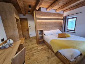 Posteľ alebo postele v izbe v ubytovaní La Culla B&B