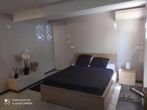 Postel nebo postele na pokoji v ubytování Appartement quartier calme