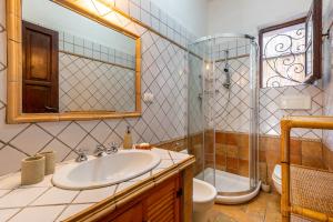 Kúpeľňa v ubytovaní Villa Renata