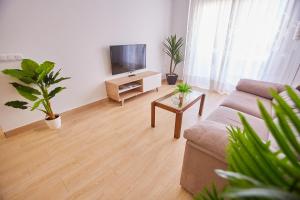 TV a/nebo společenská místnost v ubytování VistAzul 402