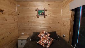 Istumisnurk majutusasutuses Cabañas El Roble