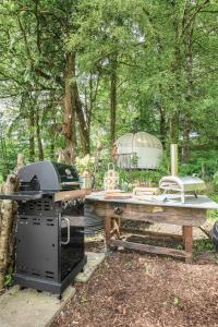 The Loveshack Lodge Balquhidder外面的花园