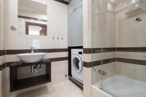 Koupelna v ubytování Apartament Andy Wisła