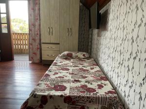 Cama o camas de una habitación en Chalé dos Ingleses
