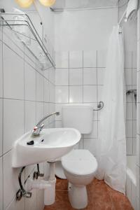 Koupelna v ubytování Apartment Pokrivenik 5231b