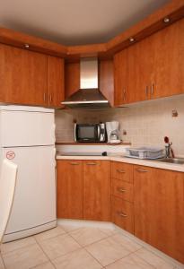 Kuchyňa alebo kuchynka v ubytovaní Apartment Pinezici 5464c