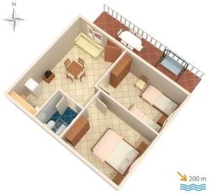 Fotografie z fotogalerie ubytování Apartments with a parking space Baska, Krk - 5450 v destinaci Baška