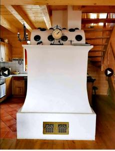 Η κουζίνα ή μικρή κουζίνα στο Marhütte