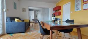 Kuchyň nebo kuchyňský kout v ubytování Apartments TERRAeSAL
