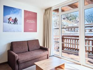 Χώρος καθιστικού στο Grafenberg Resort by Alpeffect Hotels