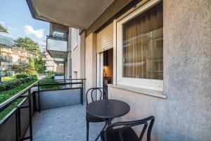Balkón alebo terasa v ubytovaní Truma Swing Odeon