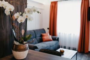 Posezení v ubytování Nepomuk rooms