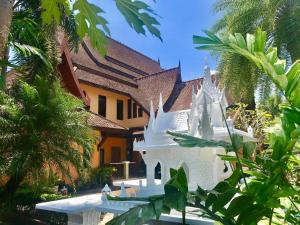 Zahrada ubytování Villa Chaya