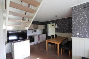 Cuisine ou kitchenette dans l'établissement Muratsi Holiday Cottages